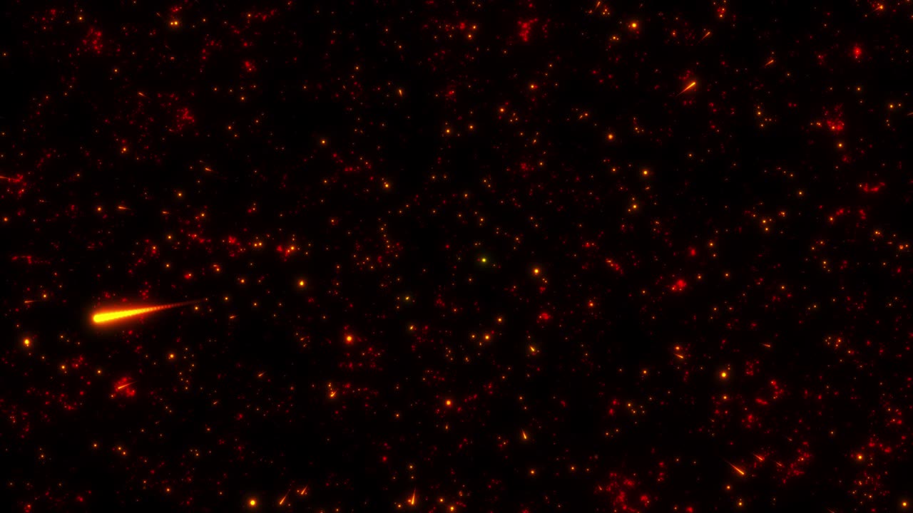 Concept 26-S1 View of the Abstract Star Field from Outer Space
