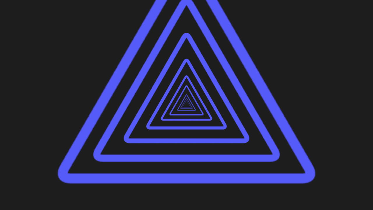 el patrón de triángulos de ilusión azul en la galaxia oscura