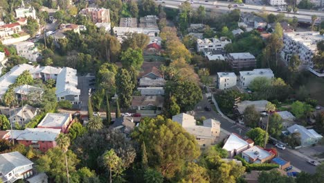 hollywood california vista desde el aire - hollywood dell