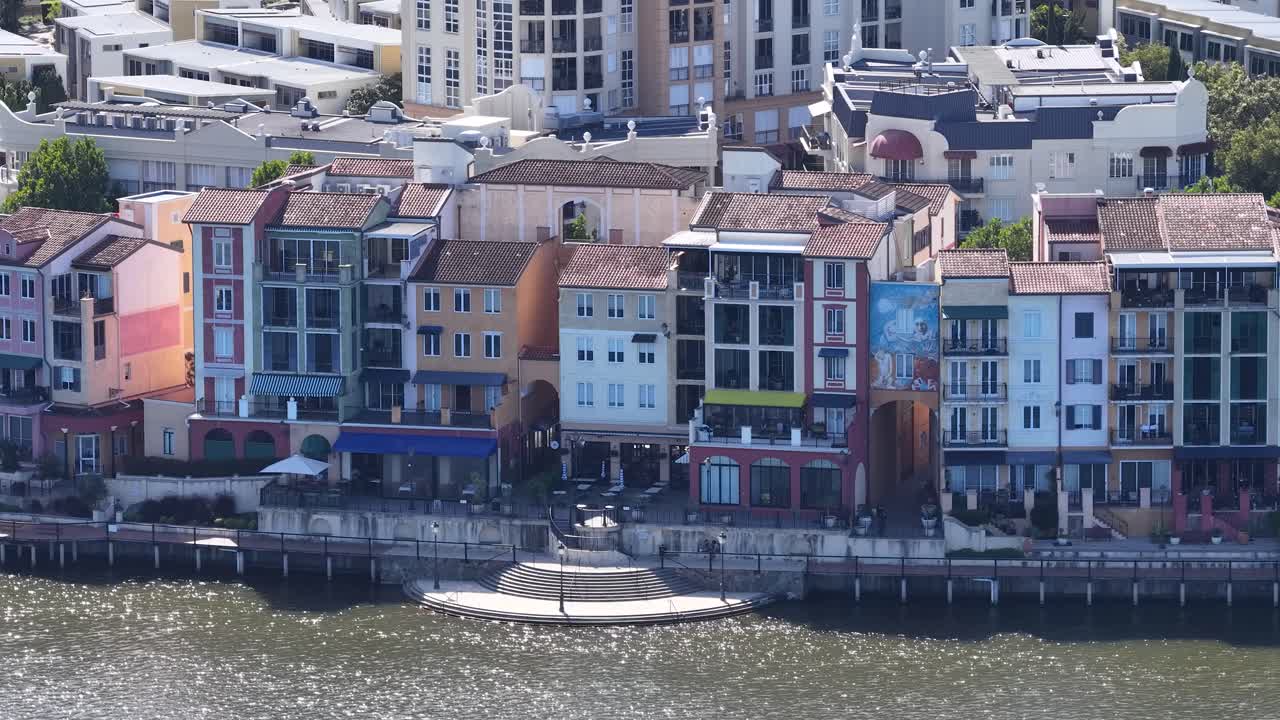 Colorful Buildings on the Waterfront