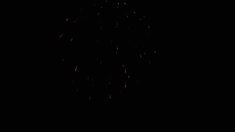 fuegos artificiales con estrellas y fuente