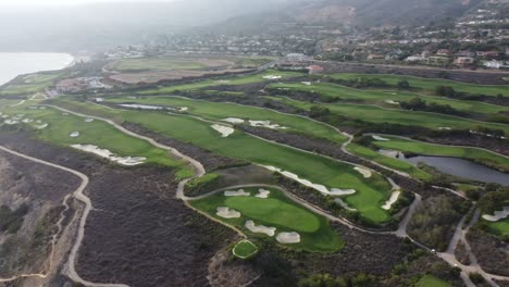 trump national golf course by drone 4k