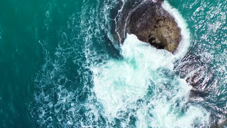 Dangerous-sea-waves-lapping-on-the-rocks-near-the-Philippine-coast