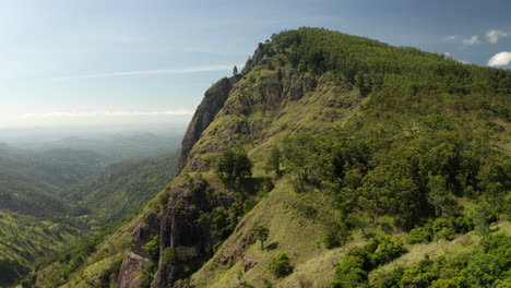 Aerial:-Drone-Sri-Lanka-flying-right-to-Ella-Rock