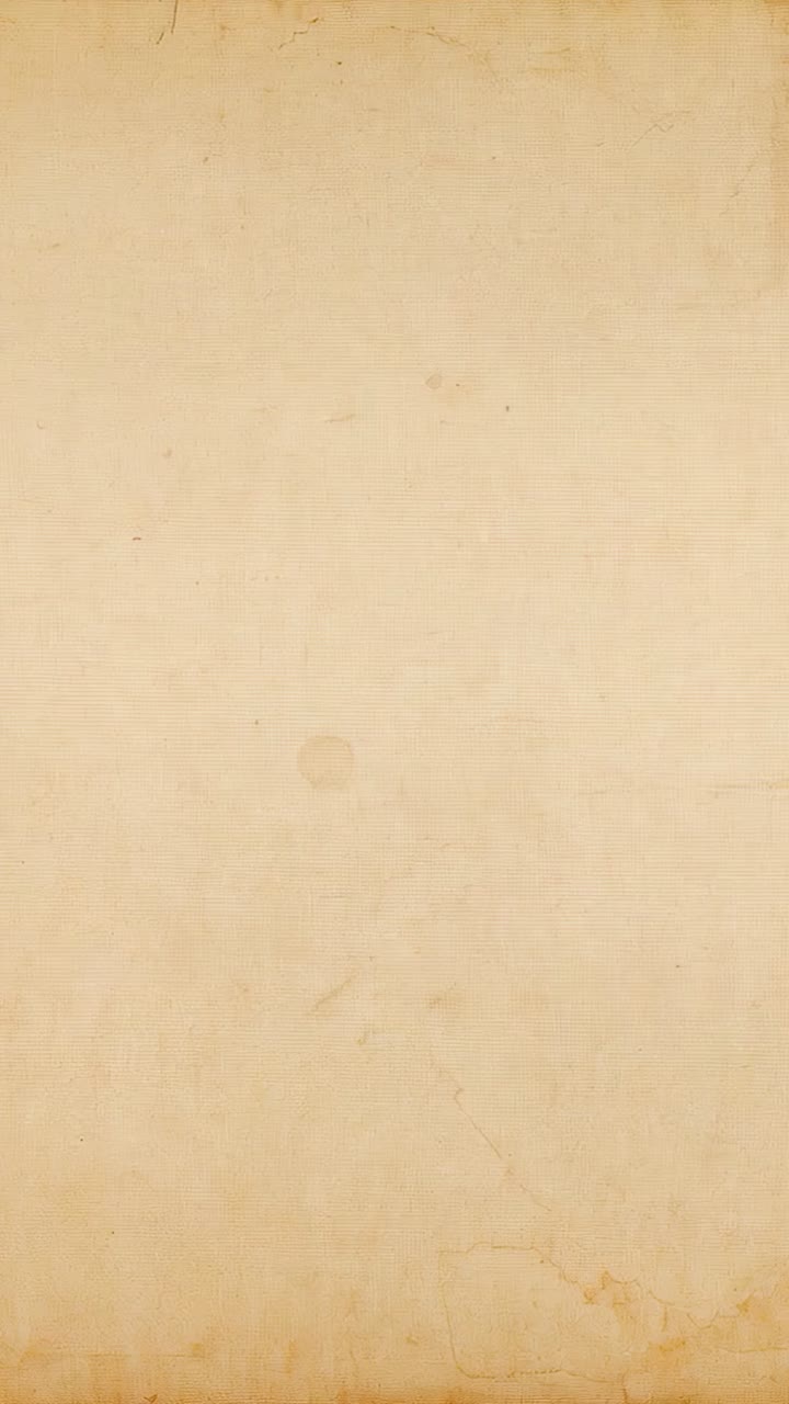Vertical video: Scanner scanning aged paper, showing stain left-center, top band, lower foxing