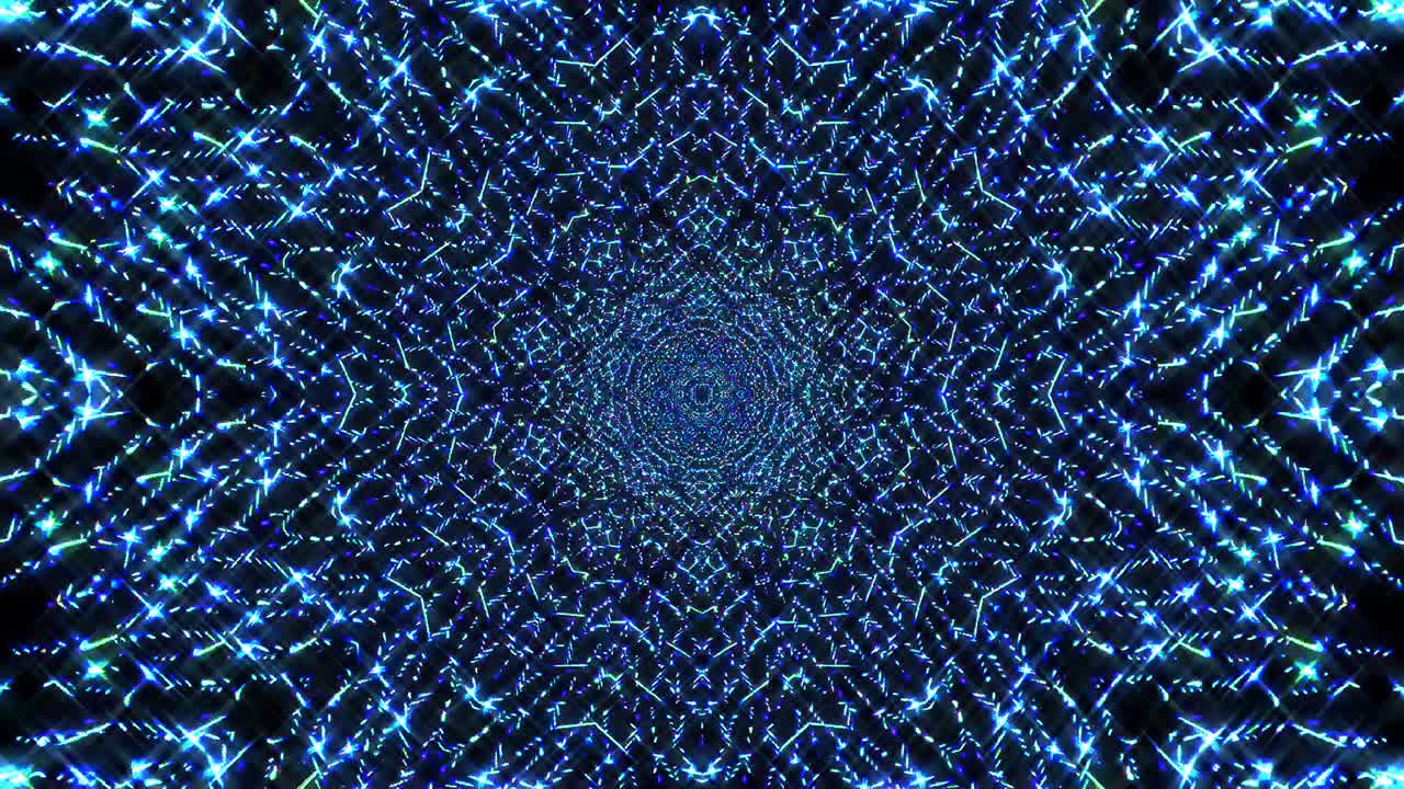 luz abstracta brillante que gobierna el color completo, caleidoscopio