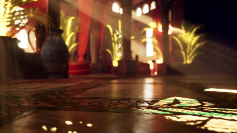 grand hall of an ancient palace