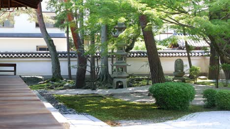 a buddhist temple with a japanese garden