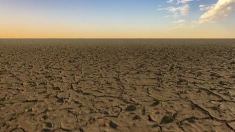 dry cracked ground, 3d looping animation