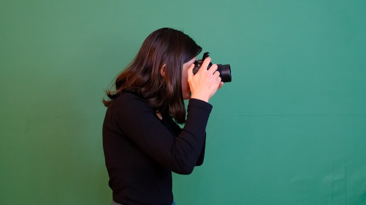 Woman Take Photos