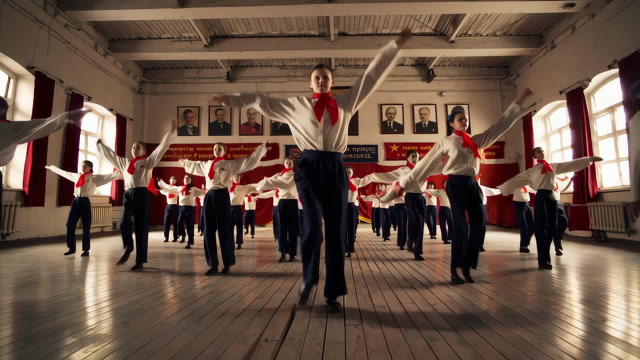 Soviet Children's Choir Performance