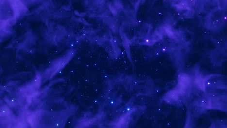 seamless loop 4k animation of reverse flying through glowing nebula and stars. spiral infinite galaxy outer space travel. space, star field, night, sky, dust background