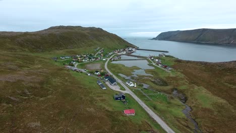 Cabo-Norte-(Nordkapp)-En-El-Norte-De-Noruega.