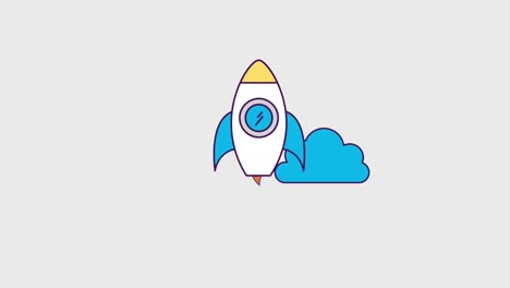 rocket startup launching success