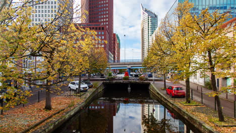 Hague-City-Canal-in-Autumn
