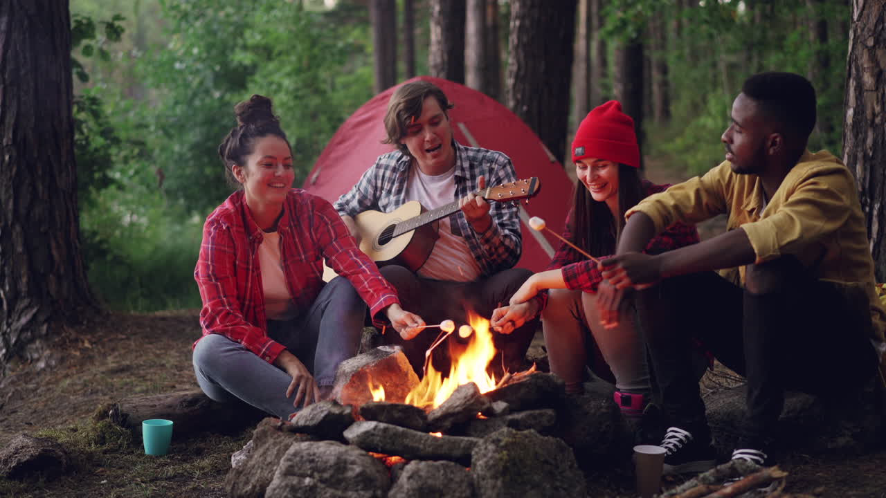 Friends Camping Trip