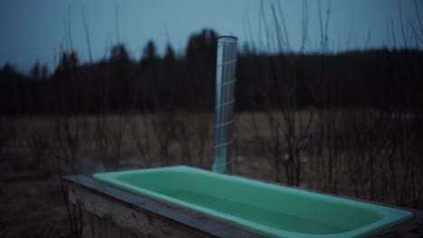 diy hot tub outdoor