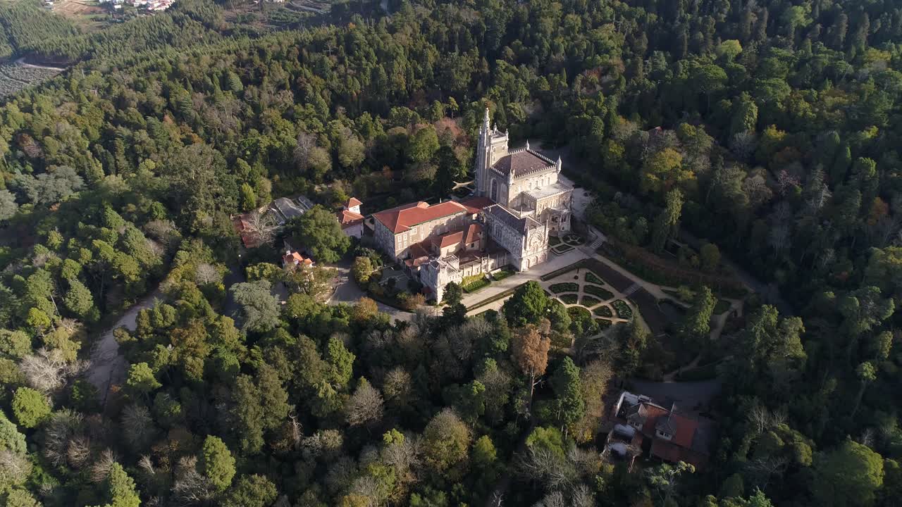 el bosque y el palacio de bussaco portugal