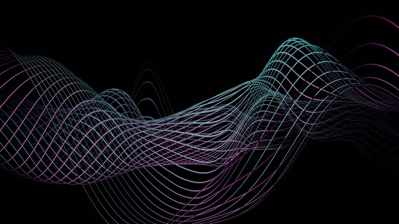 Patrón de onda abstracto