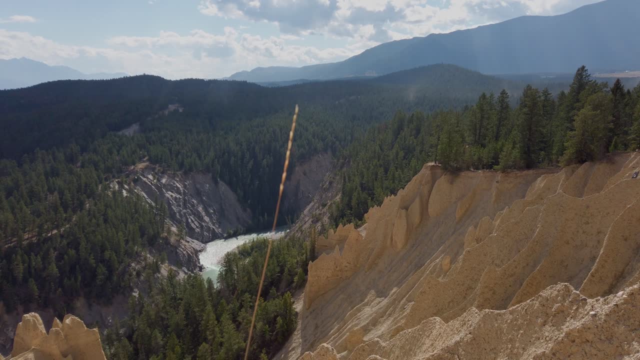 hoodoos cordillera toby creek invermere columbia británica pan