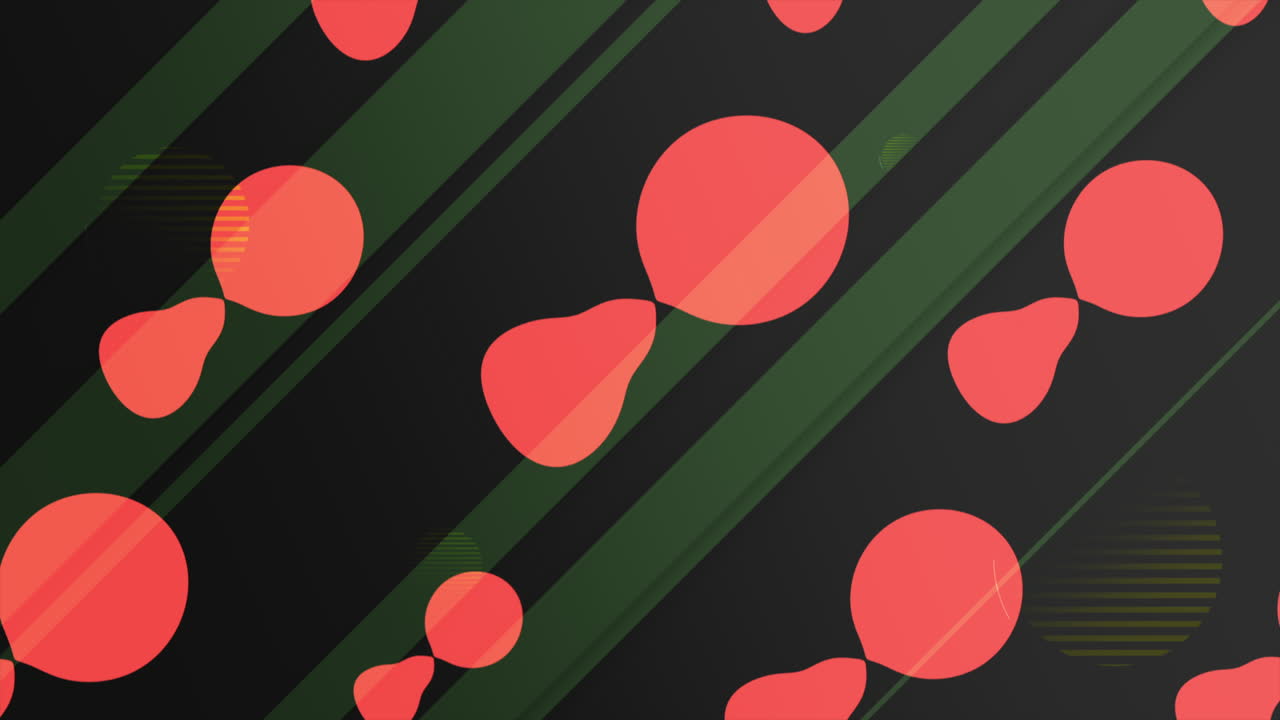 Motion abstract geometric shapes and colourful liquid background 8