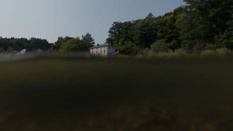 house on the lake