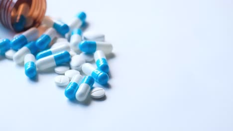 medicine capsules and tablets