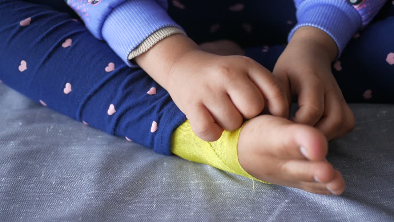 발목이 인 아이