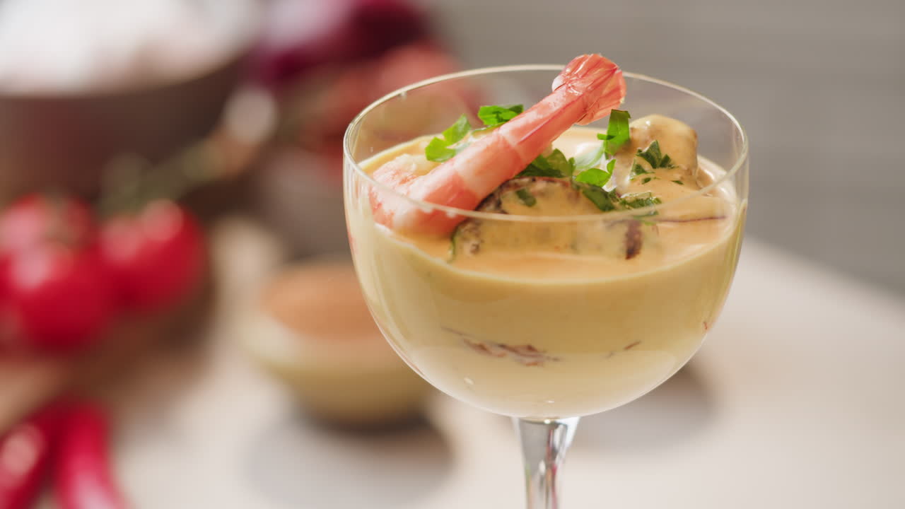 Shrimp Cocktail in a Glass