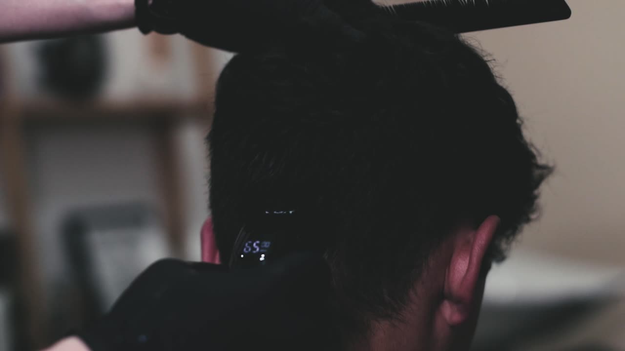 cortar el pelo con maquinilla