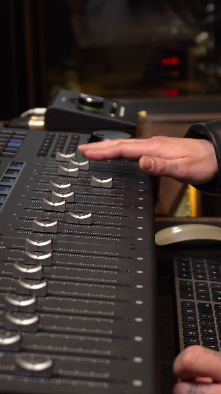 Recording Session in the Studio