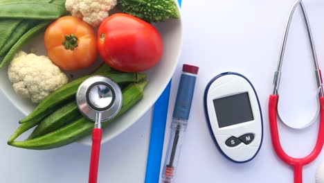 diabetes management: healthy eating and blood sugar monitoring