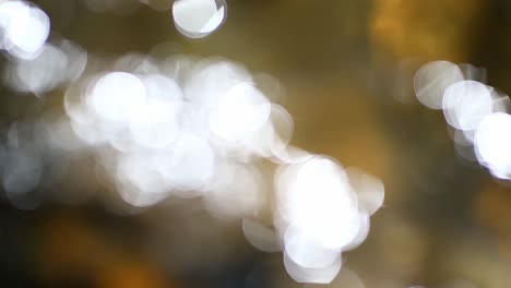borrón abstracto con luces bokeh parpadeantes en el fondo