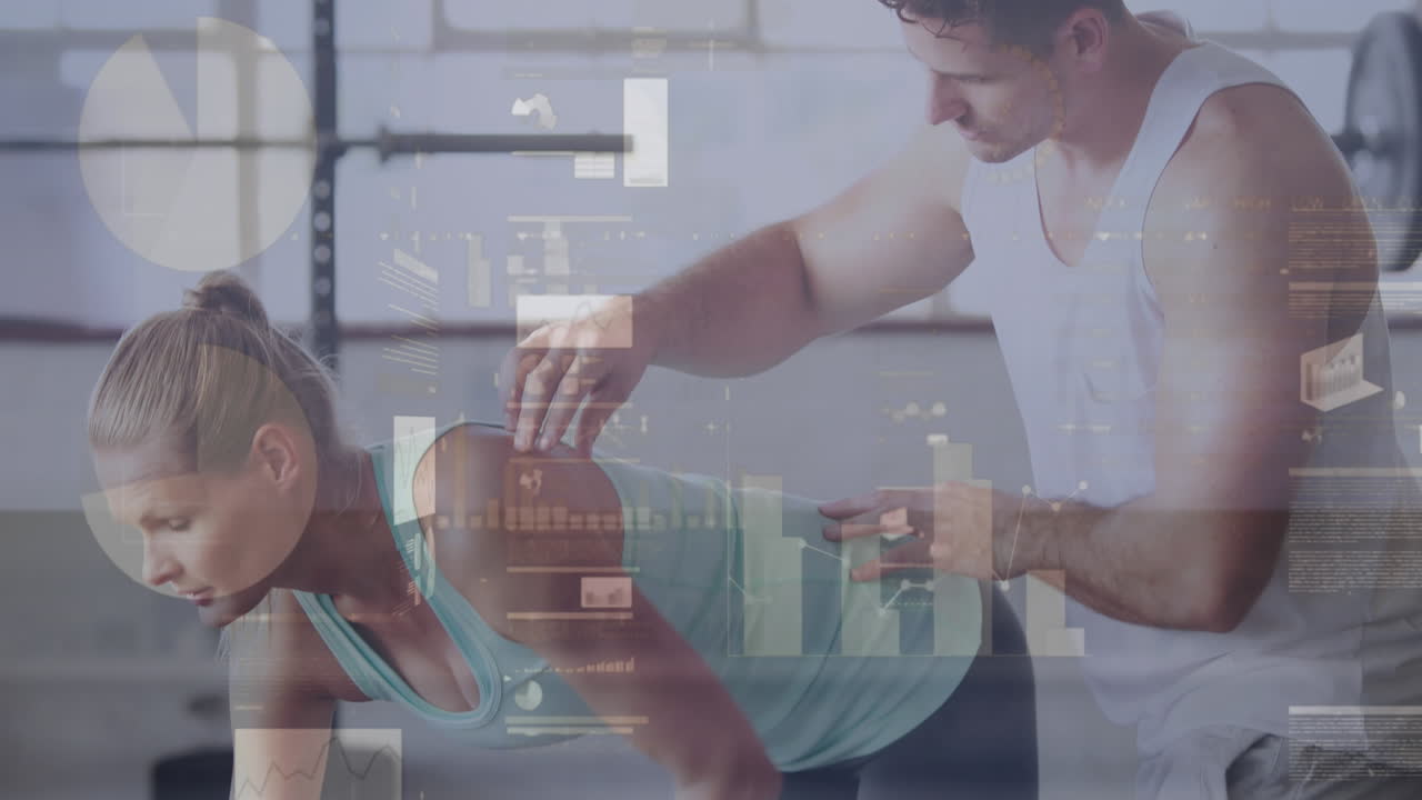 compuesto de procesamiento de datos financieros sobre mujeres que ejercen