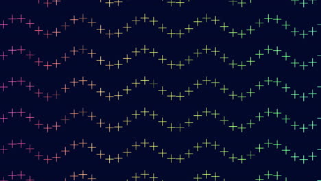 Rainbow-crosses-pattern-with-neon-gradient