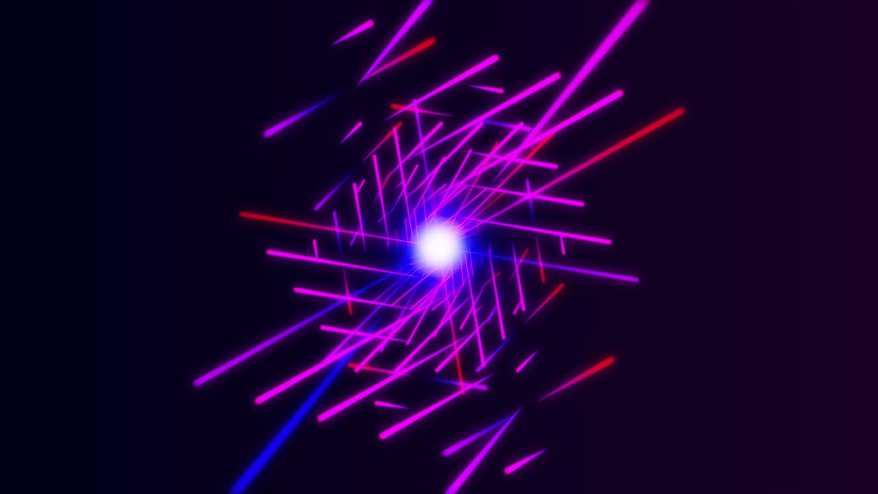 네온 모션 배경 원활한 루프