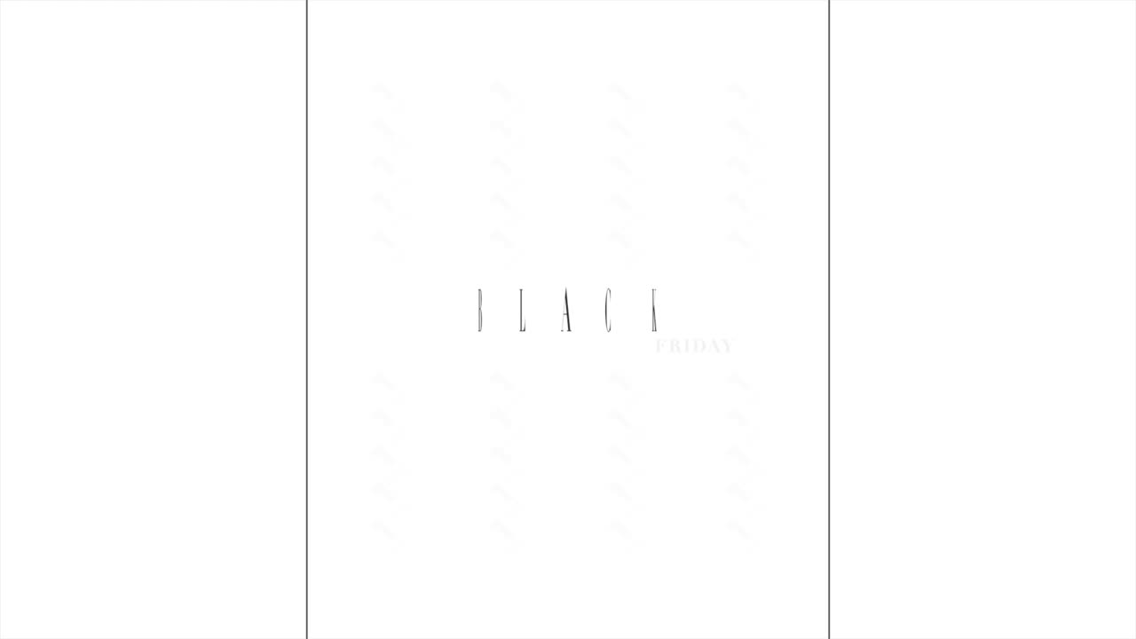 흰색 현대 그라데이션에 지그재그 패턴으로 검은 금요일