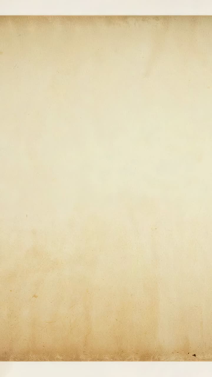Vertical video: Unrolling aged parchment shifting on mat, showing rolled edge and speck for study