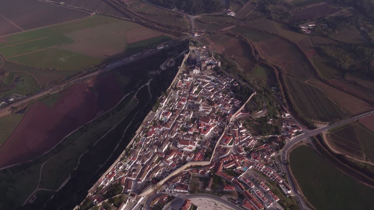 Castello e case di Óbidos, Portogallo, Leiria
