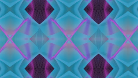 kaleidoscopio en movimiento. gráficos en movimiento de 4k