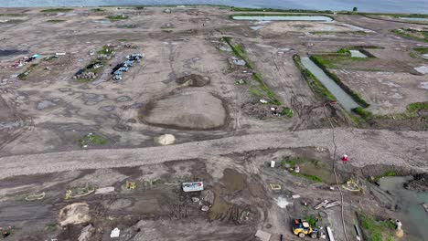 Flying over the new Middleton Project under construction in Sayreville, NJ