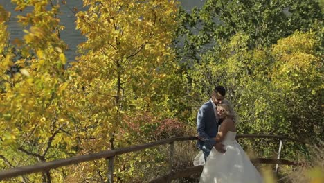 Wedding-couple.-Lovely-groom-and-bride.-Happy-family.-Man-and-woman-in-love