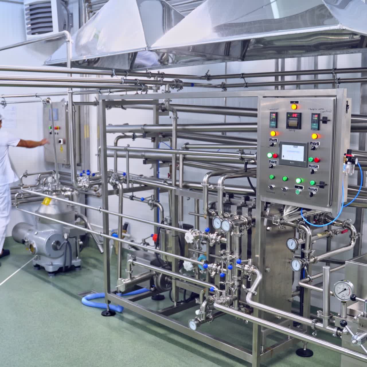 Dairy industry milk process