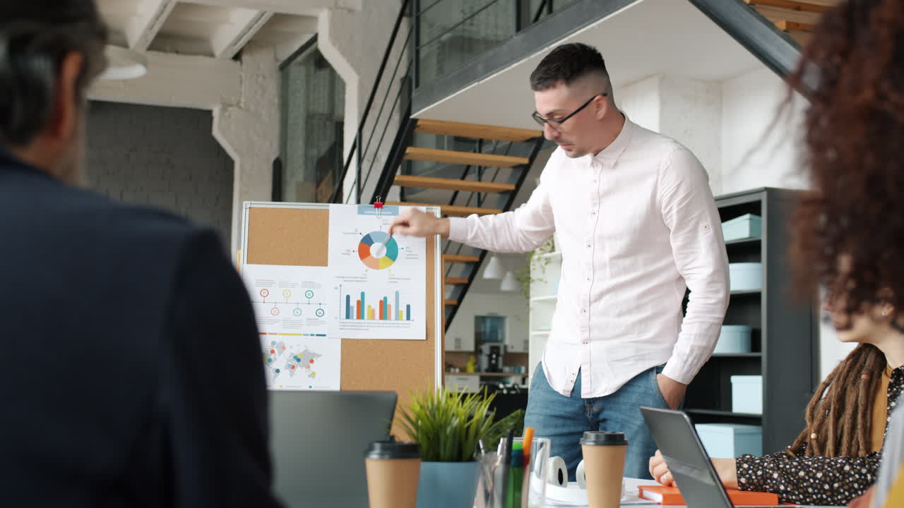 reunión de negocios en curso