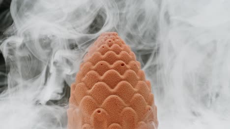 ornamental decorative pine cone dessert