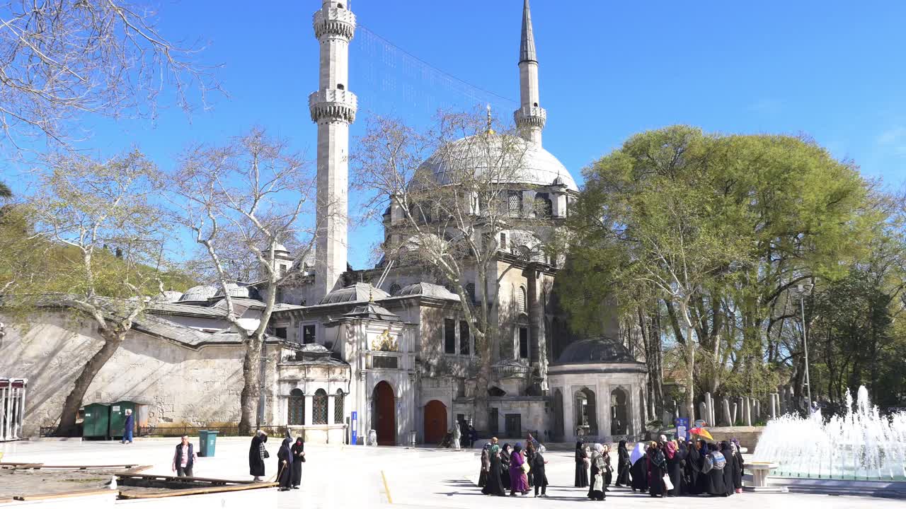 mezquita en la ciudad de estambul