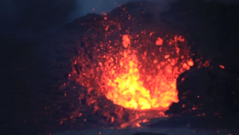 fagradalsfjall volcano erupting in iceland