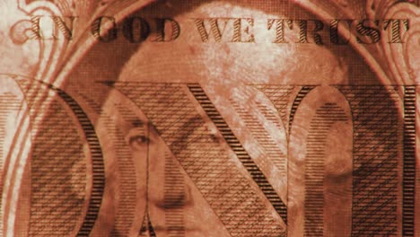 Wir-Vertrauen-Auf-Gott,-Detail-Auf-Dollarnote