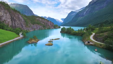 lovatnet-lake-Beautiful-Nature-Norway.