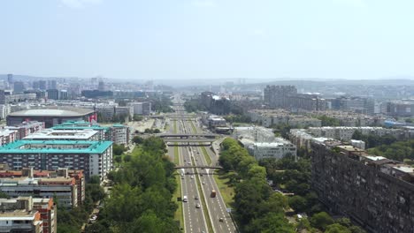 new belgrade, residential part of serbian capitol